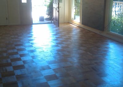 Custom Parquet Flooring Refinishing